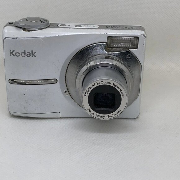 Kodak EasyShare C613 White Silver Digital Camera 3X Optical Zoom 6.2MP - TESTED - Picture 6 of 7
